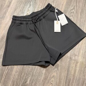 Good American Women's Black Athletic Shorts